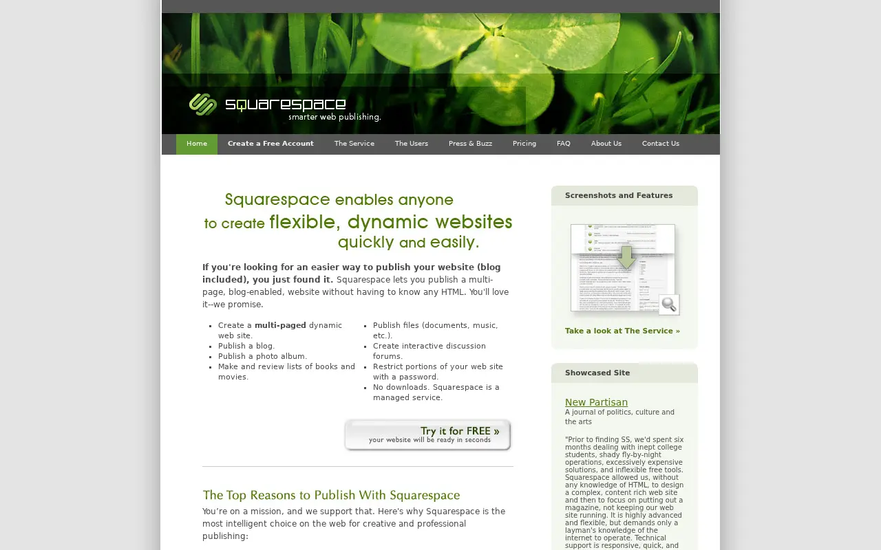 squarespace.com on July 1, 2004