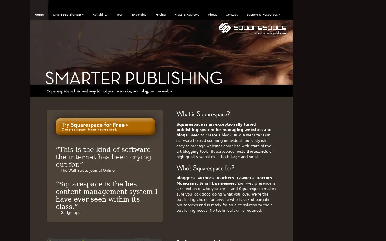 squarespace.com on July 1, 2007