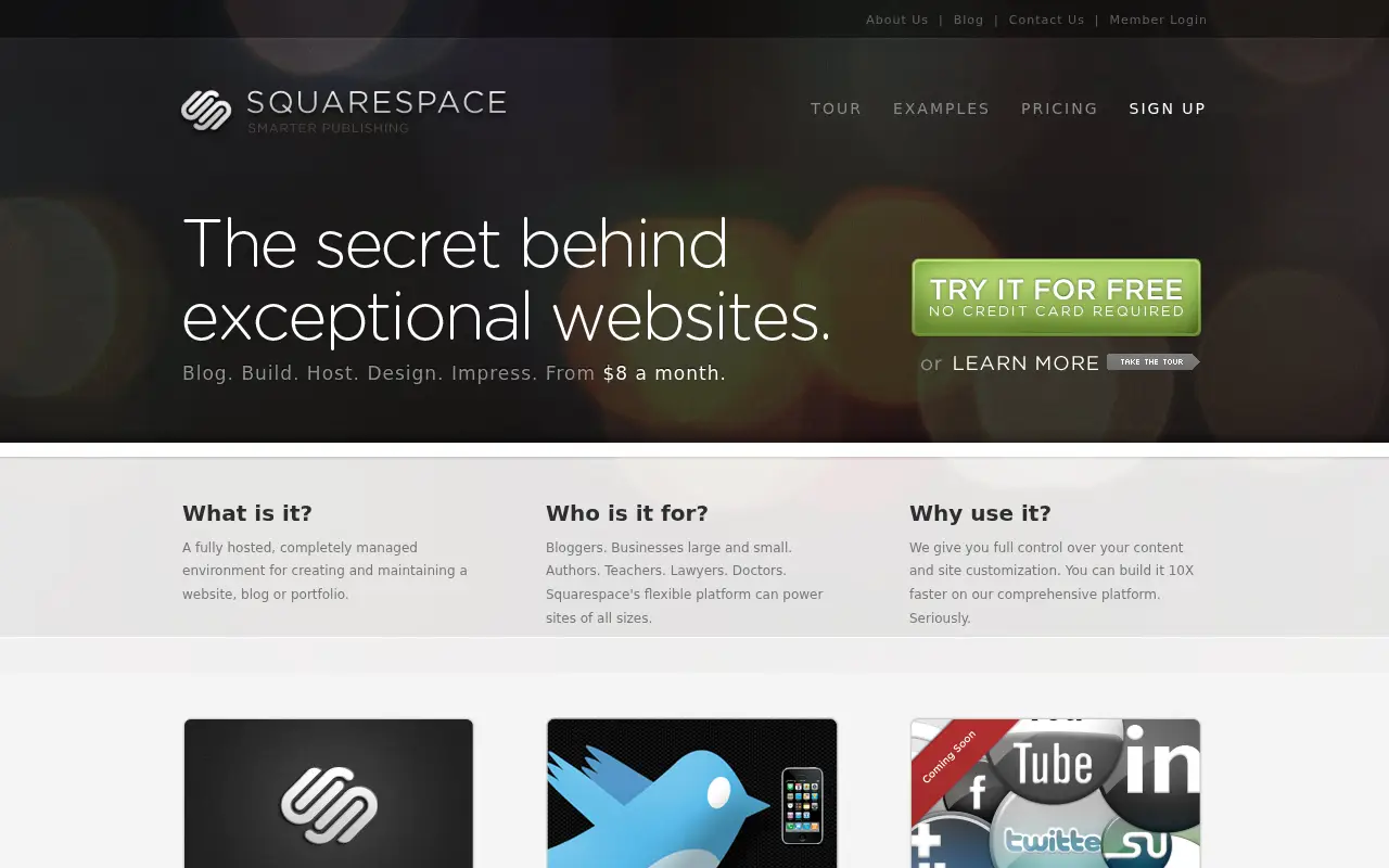 squarespace.com on July 1, 2009