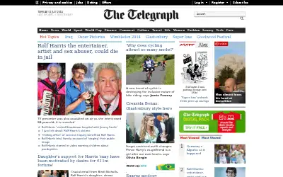 telegraph.co.uk in 2014
