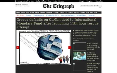 telegraph.co.uk in 2015