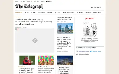 telegraph.co.uk in 2017