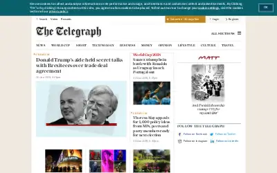 telegraph.co.uk in 2018