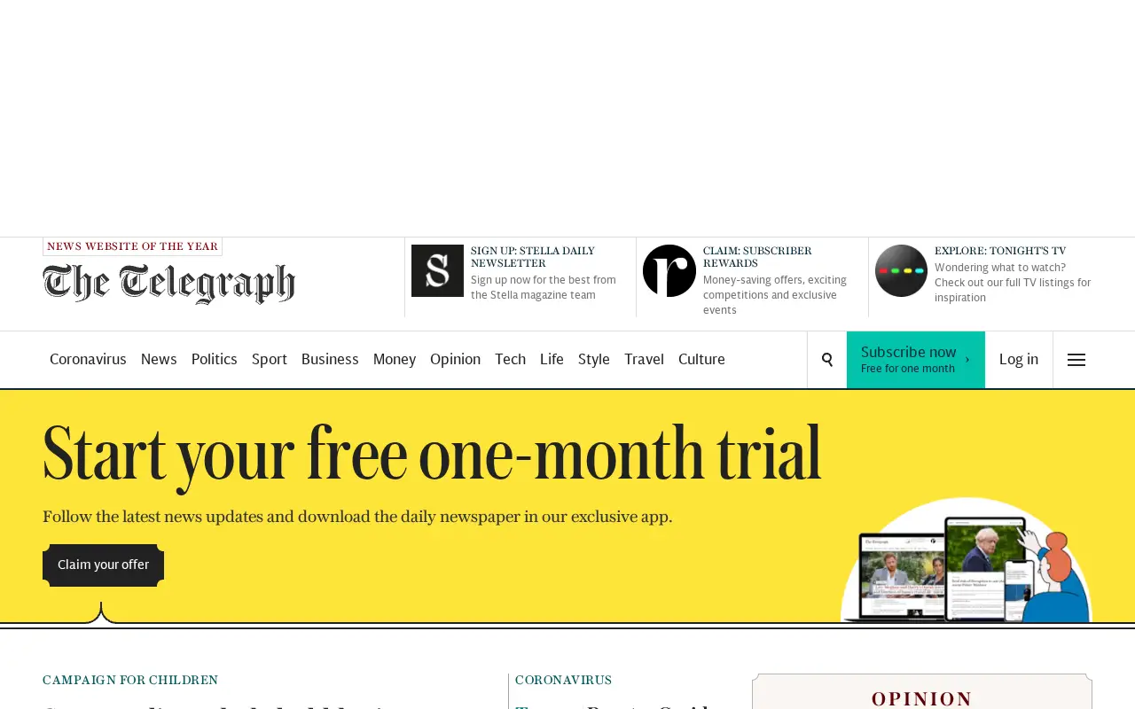 telegraph.co.uk in 2021