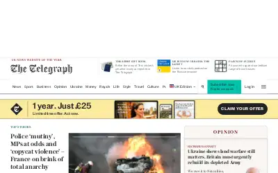 telegraph.co.uk in 2023