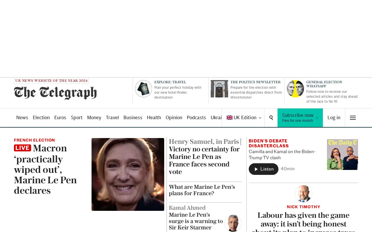 telegraph.co.uk in 2024