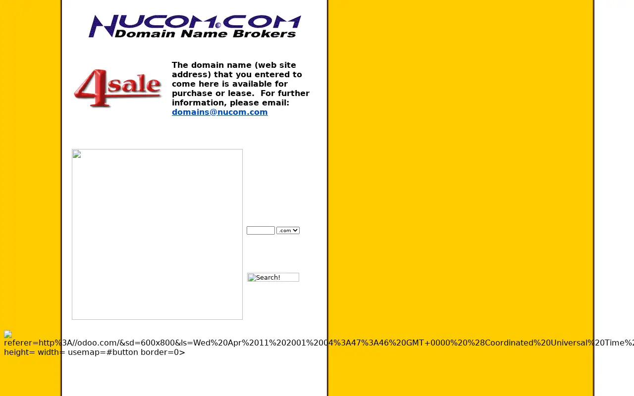 odoo.com in 2001
