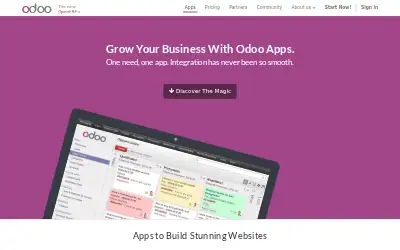 odoo.com in 2014