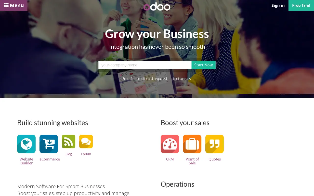 odoo.com in 2015