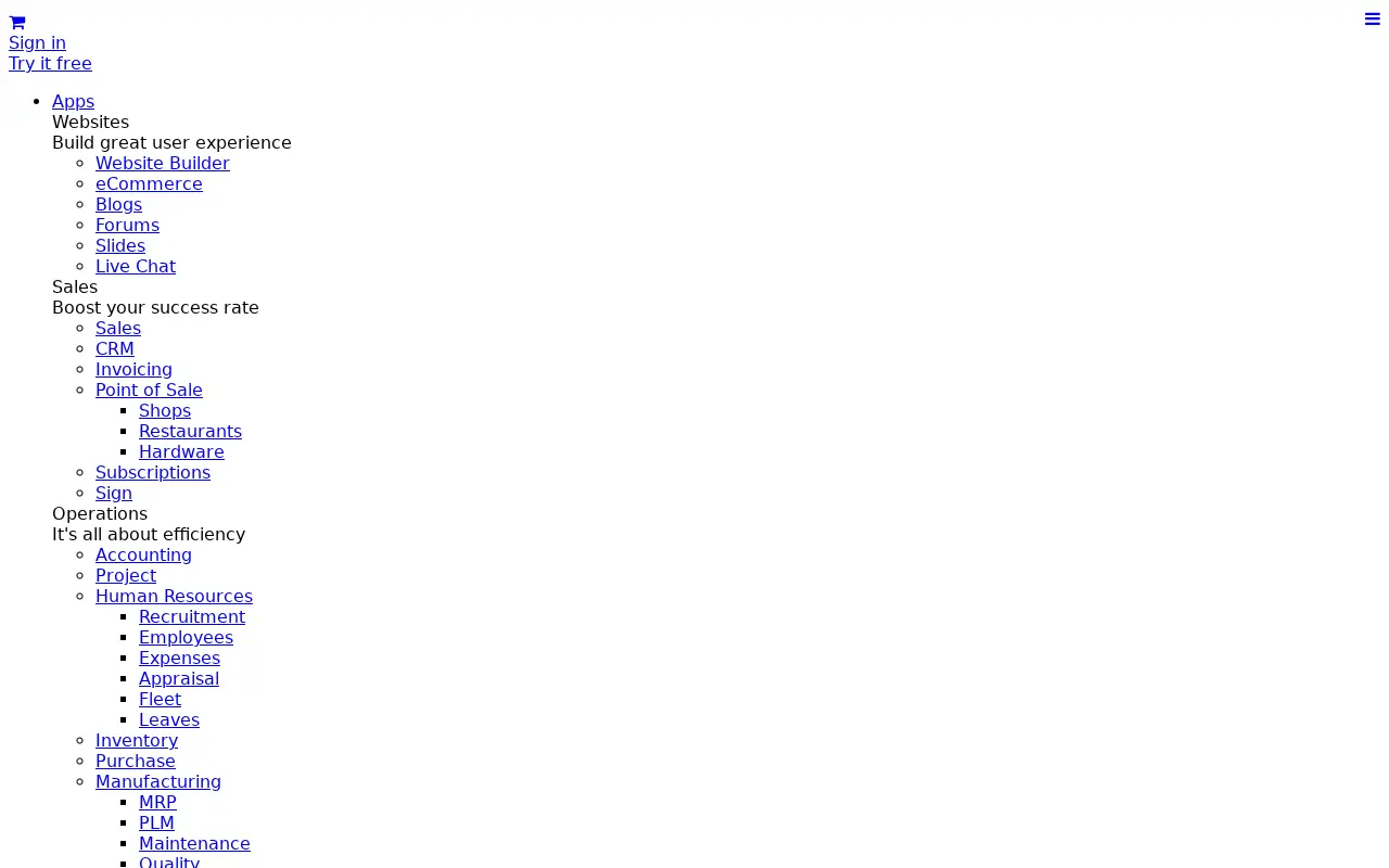 odoo.com in 2018