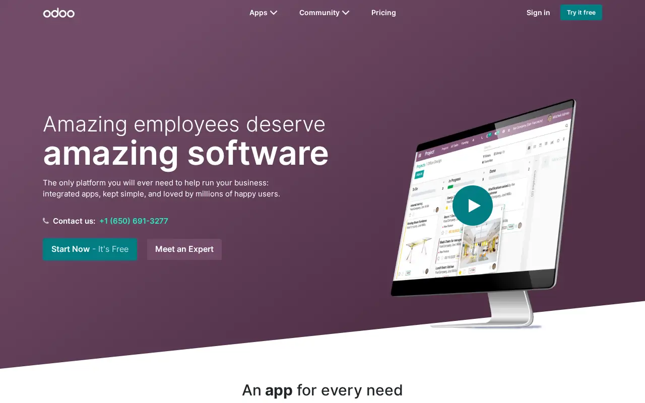 odoo.com in 2022