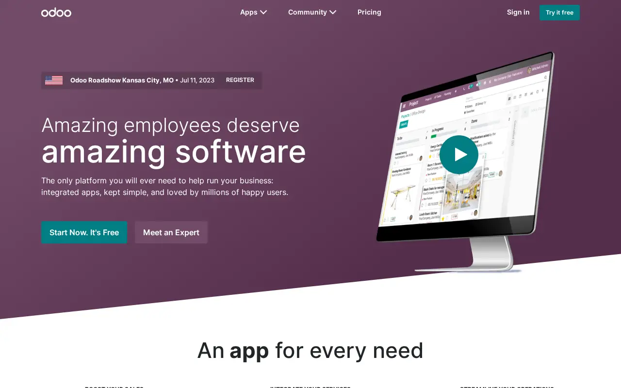 odoo.com in 2023