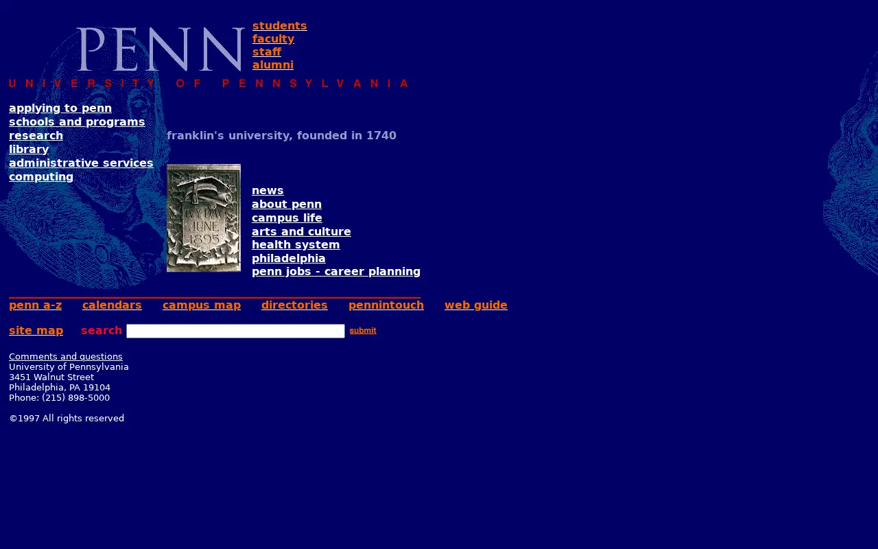 upenn.edu in 1998