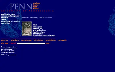 upenn.edu in 1998