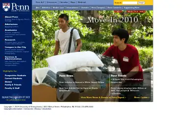 upenn.edu in 2009