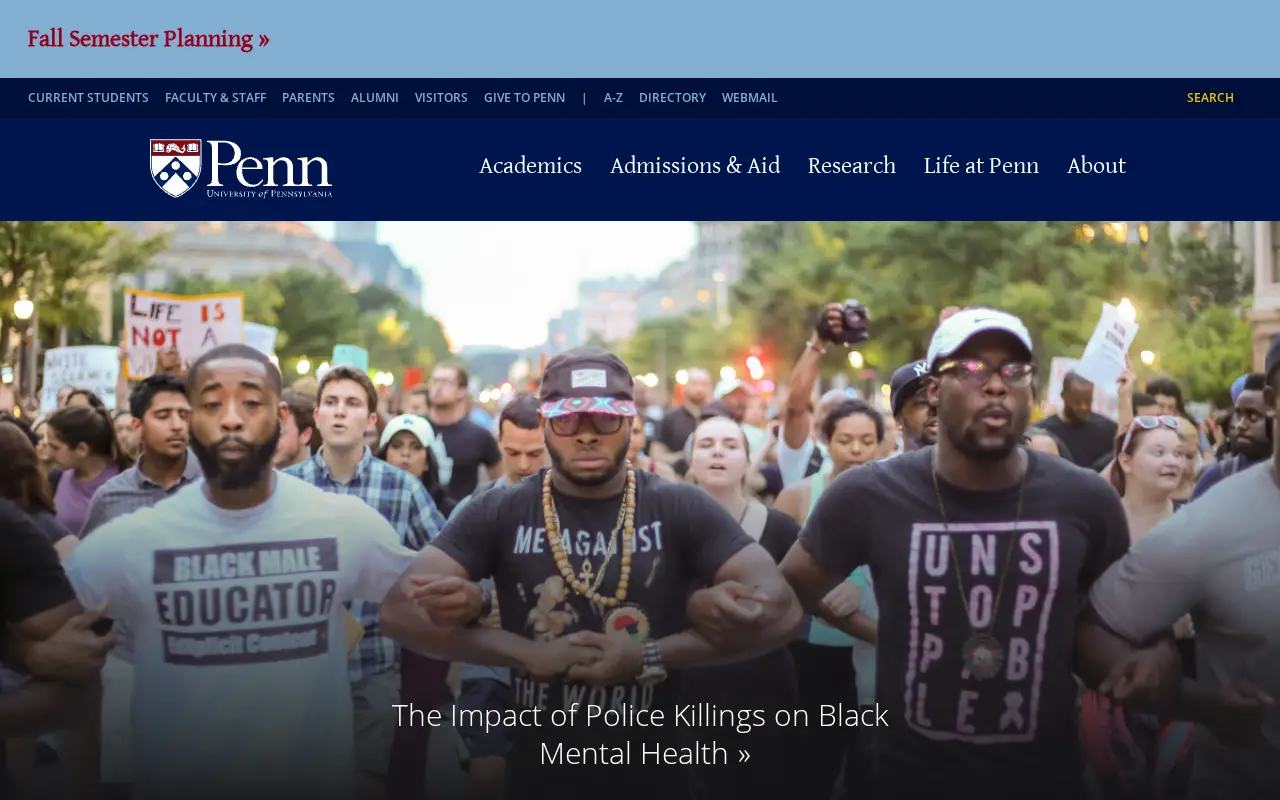 upenn.edu in 2020