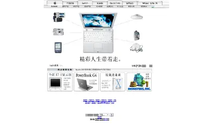 apple.com.cn in 2001