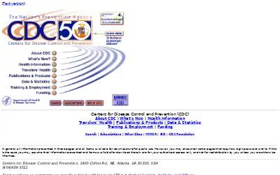 cdc.gov in 1997