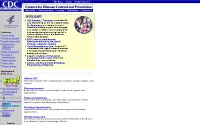 cdc.gov in 2002