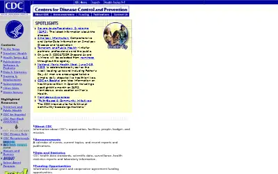cdc.gov in 2003