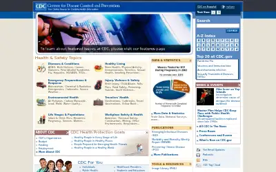 cdc.gov in 2007