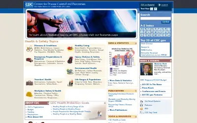 cdc.gov in 2008