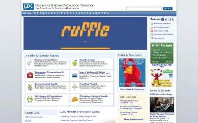 cdc.gov in 2009