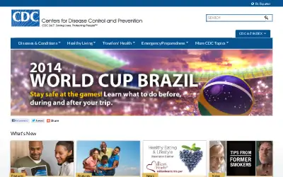 cdc.gov in 2014