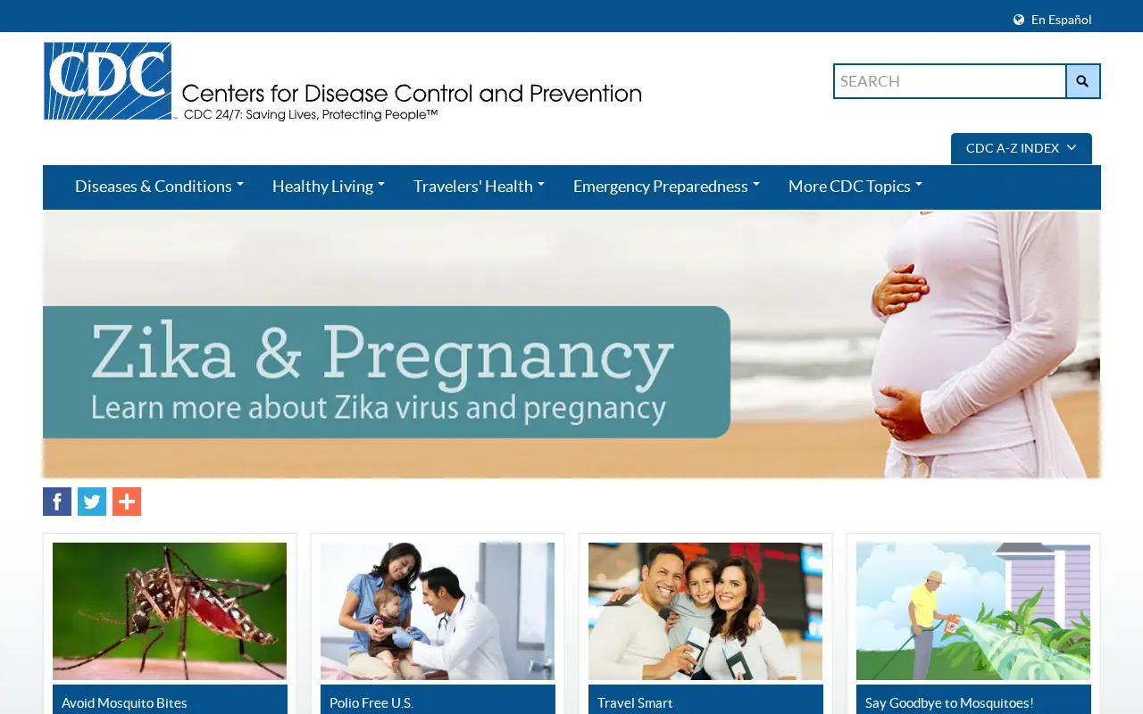 cdc.gov in 2016