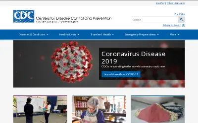 cdc.gov in 2020