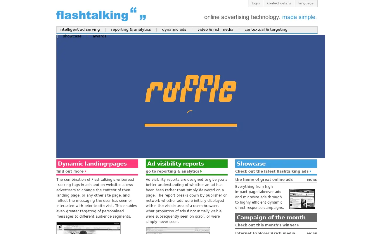 flashtalking.com in 2011