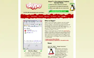 skype.com in 2004