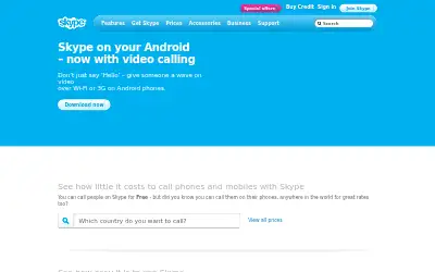 skype.com in 2011