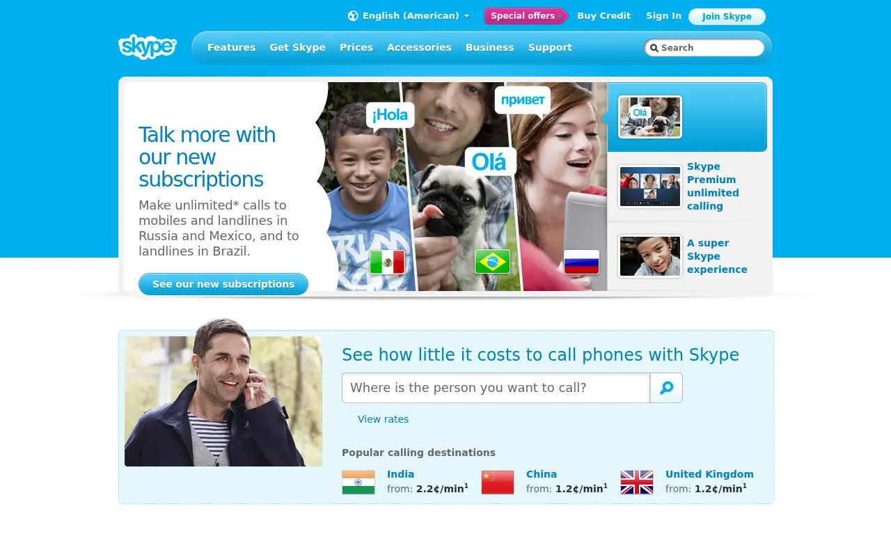 skype.com in 2012