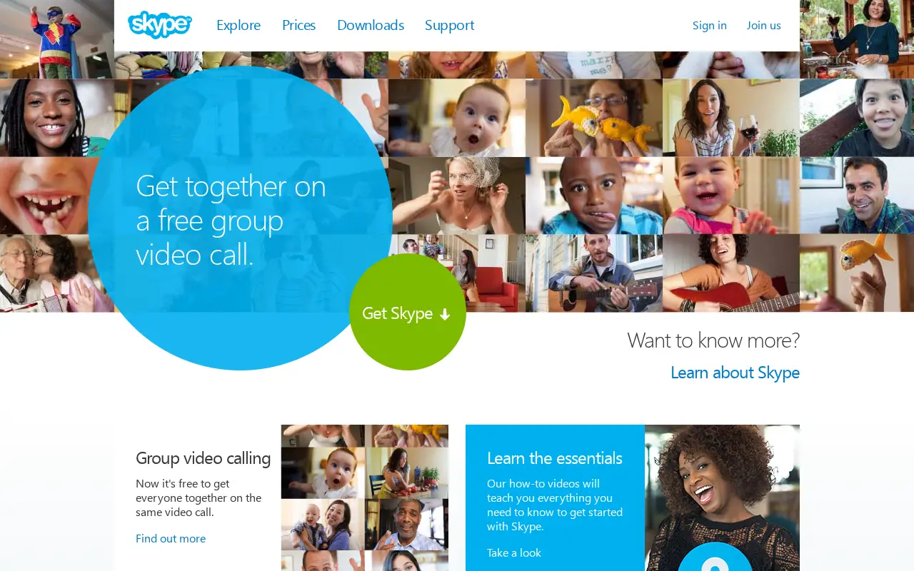 skype.com in 2014