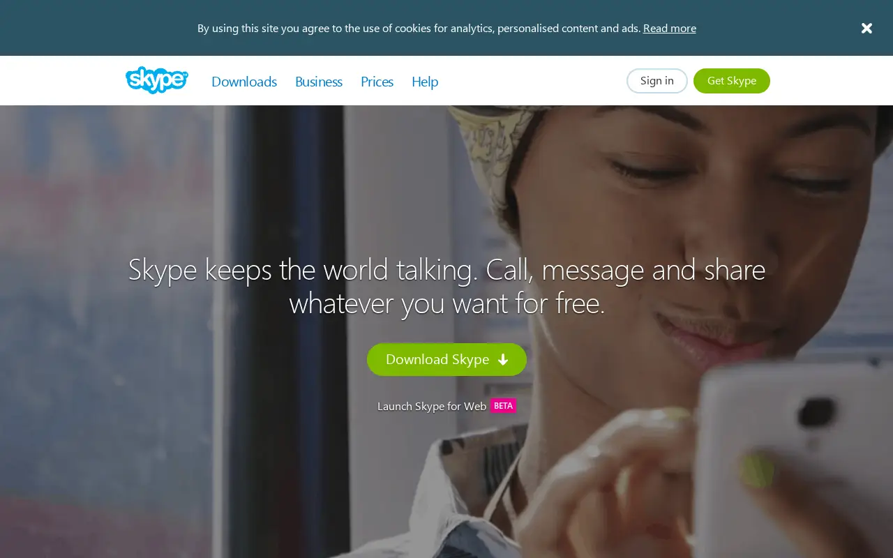skype.com in 2015