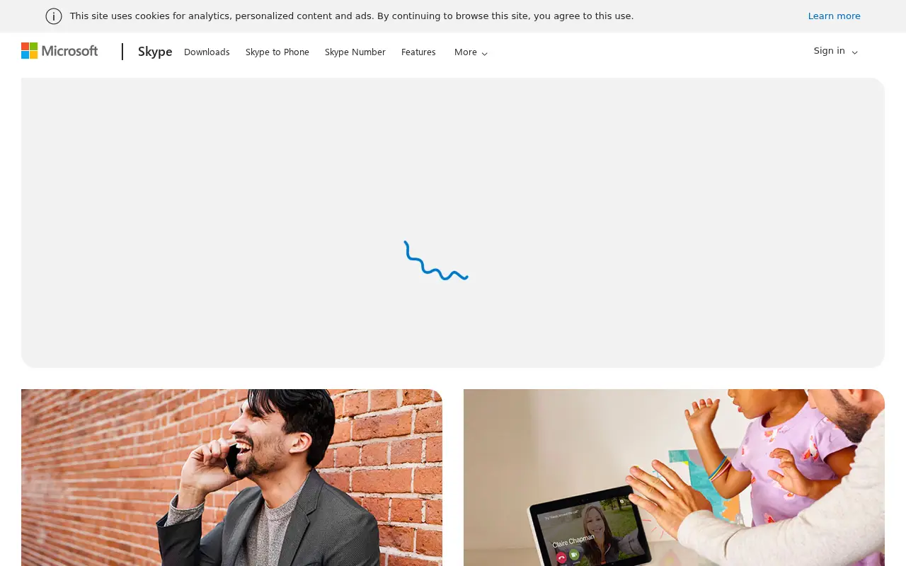 skype.com in 2019
