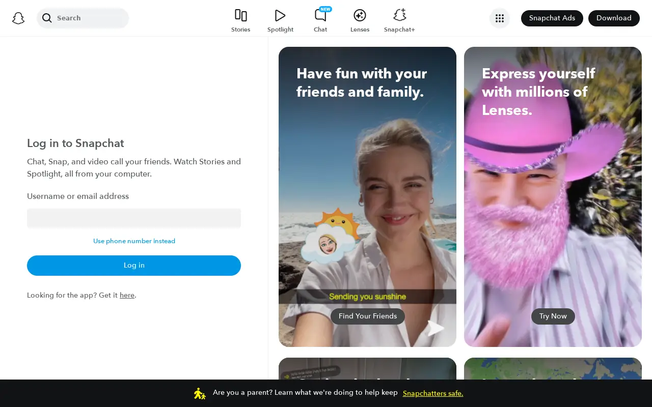 snapchat.com in 2025