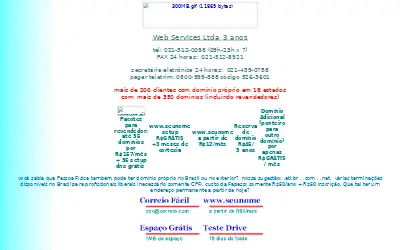 terra.com.br in 1999