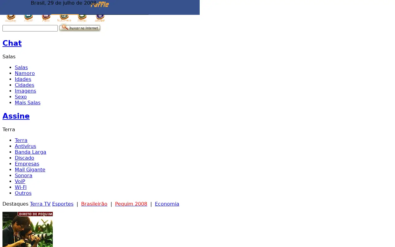 terra.com.br in 2008