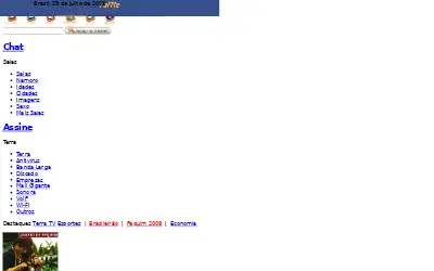 terra.com.br in 2008