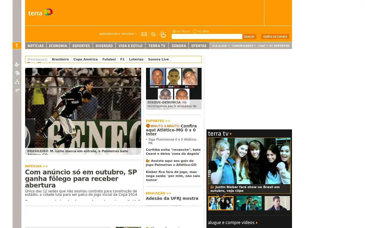 terra.com.br in 2011