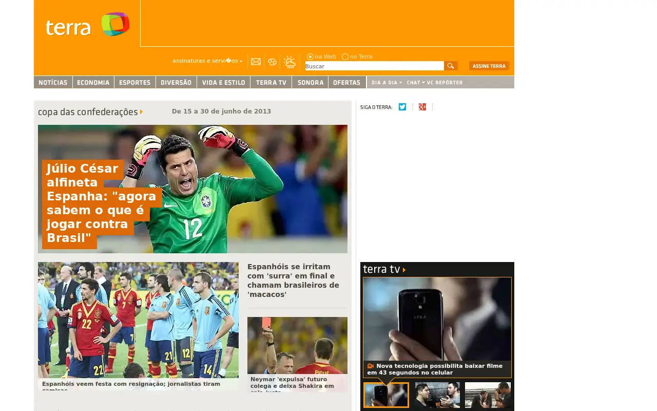 terra.com.br in 2013