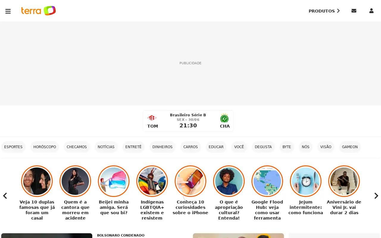 terra.com.br in 2023