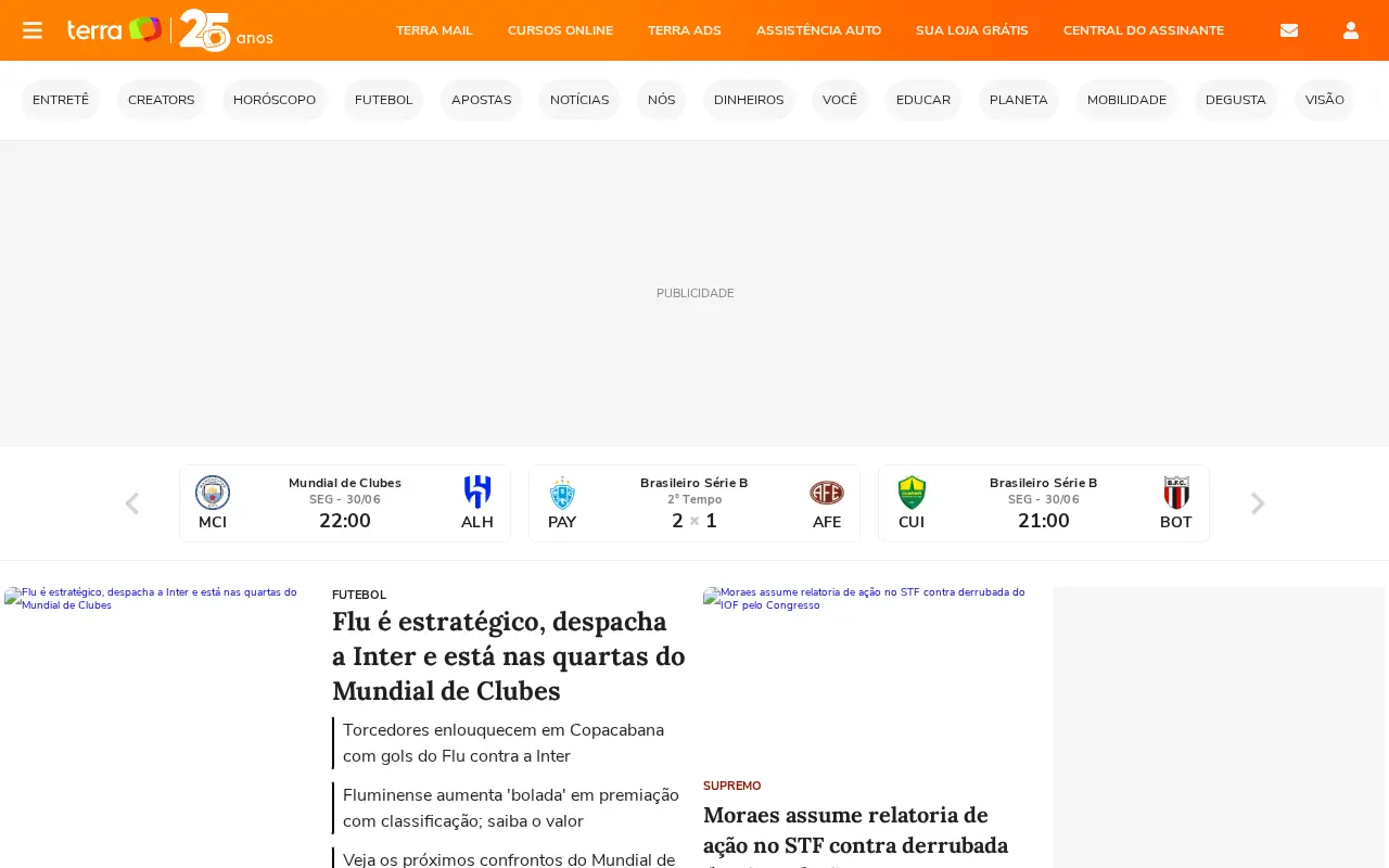 terra.com.br in 2025
