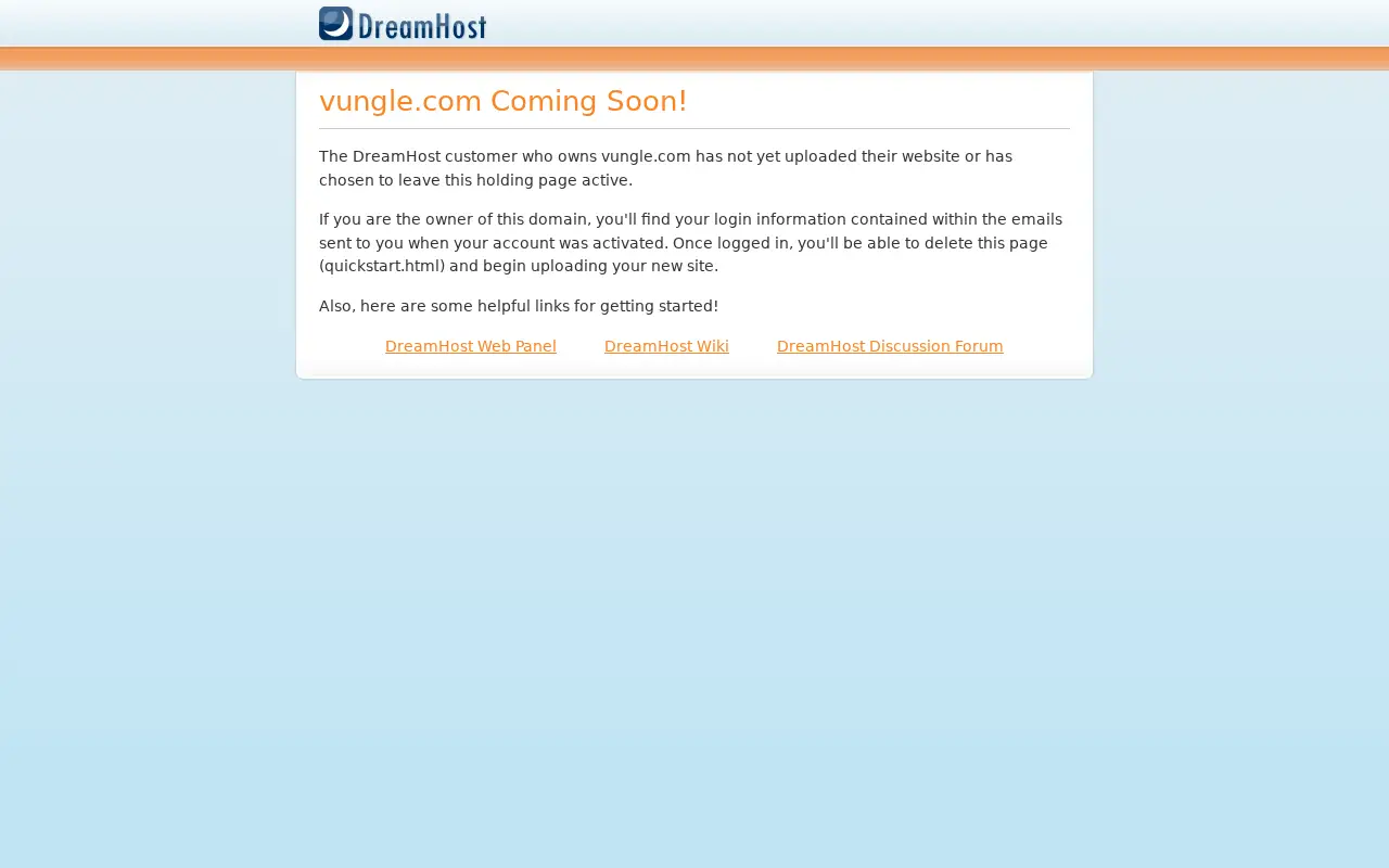 vungle.com on December 3, 2010
