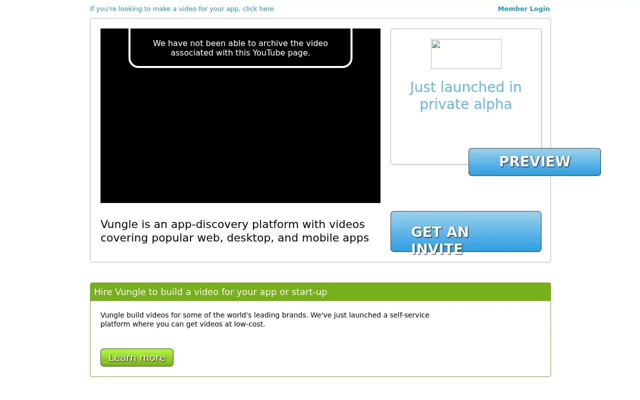 vungle.com in 2011