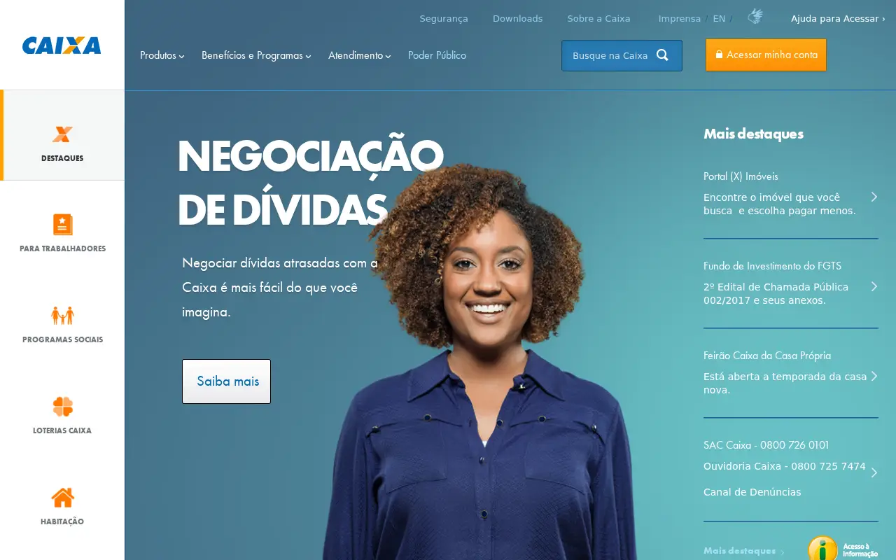caixa.gov.br in 2017