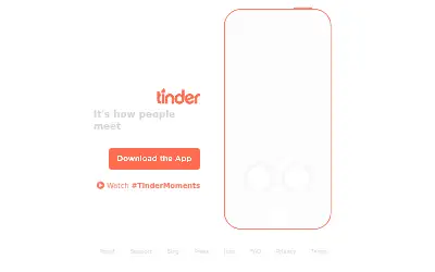gotinder.com in 2014