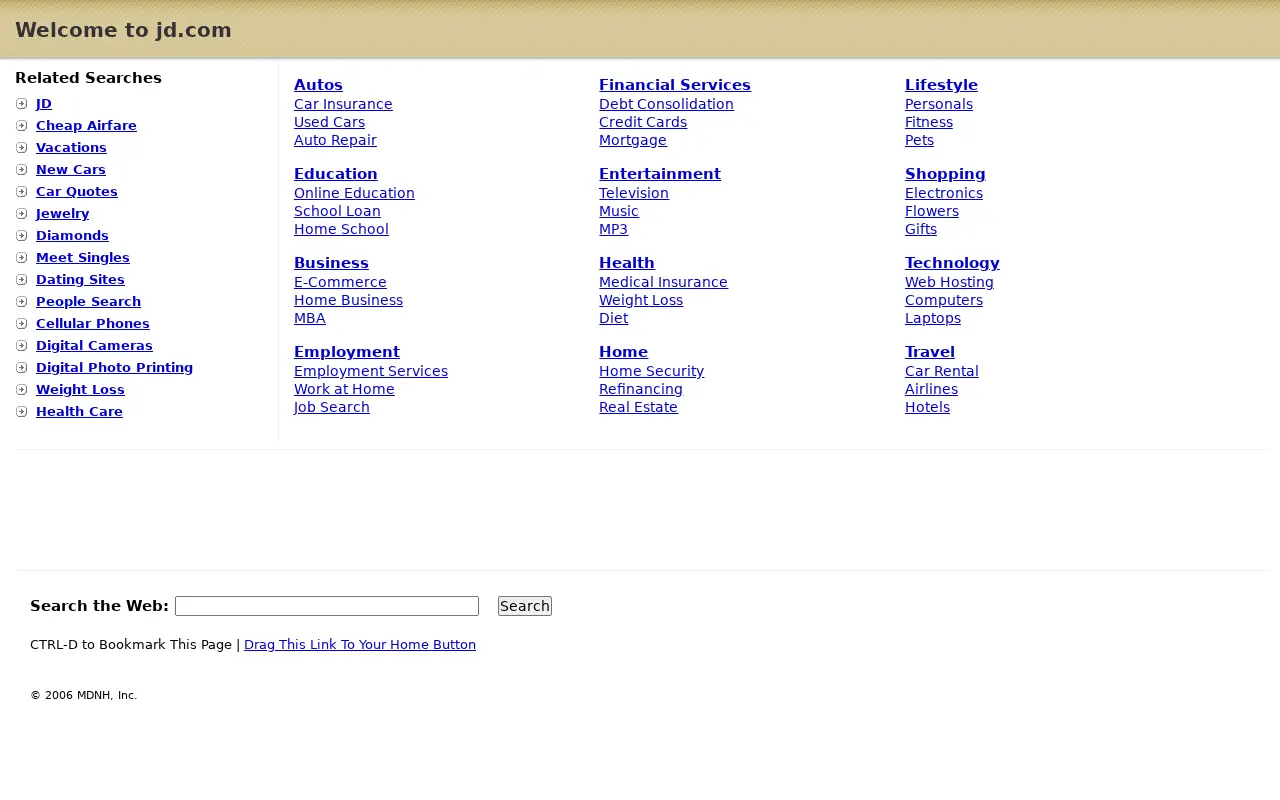 jd.com in 2006